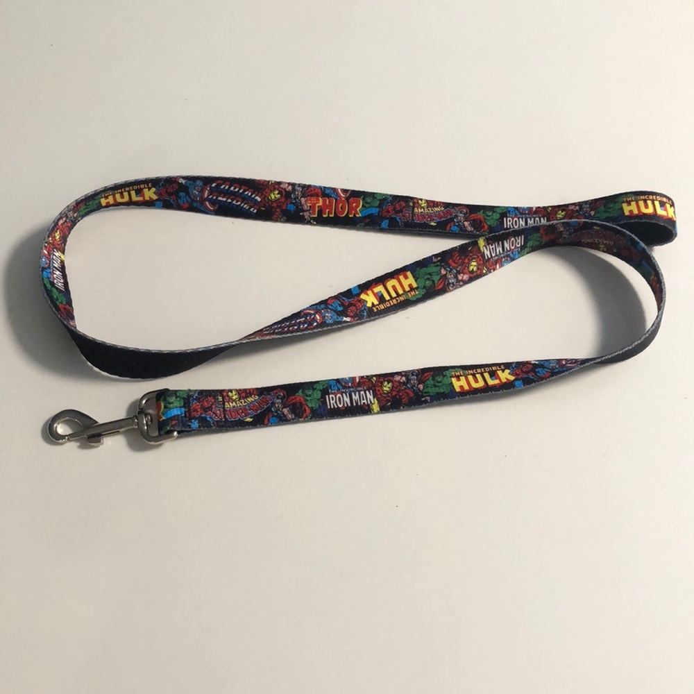 Marvel comics dog leash New 4 feet